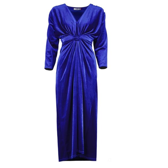 Velvet Elegance : Royal Velvet Dress – A Statement of Luxury - Picture 7 of 7